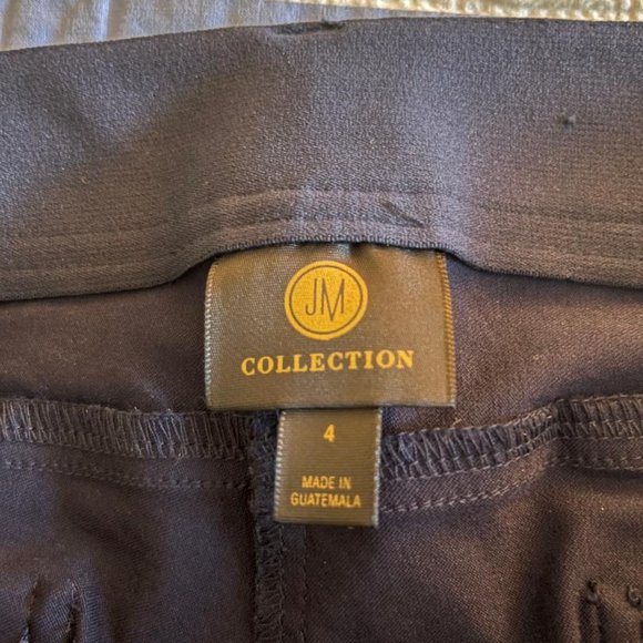 JM Collection Navy Blue Pants Size 4 - Picture 8 of 8